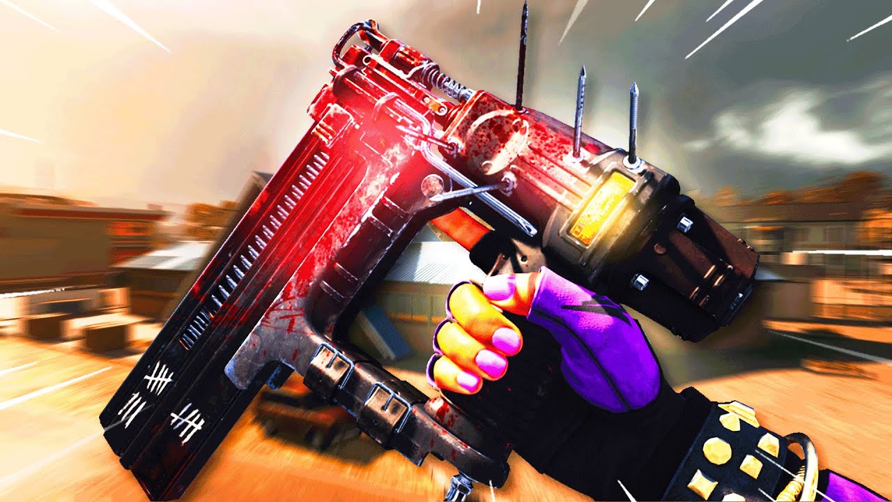 the NEW NAIL GUN is ???? in WARZONE SEASON 4