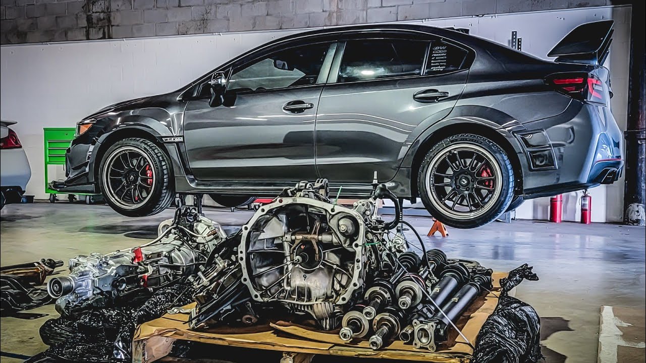 Как заменить STI на WRX