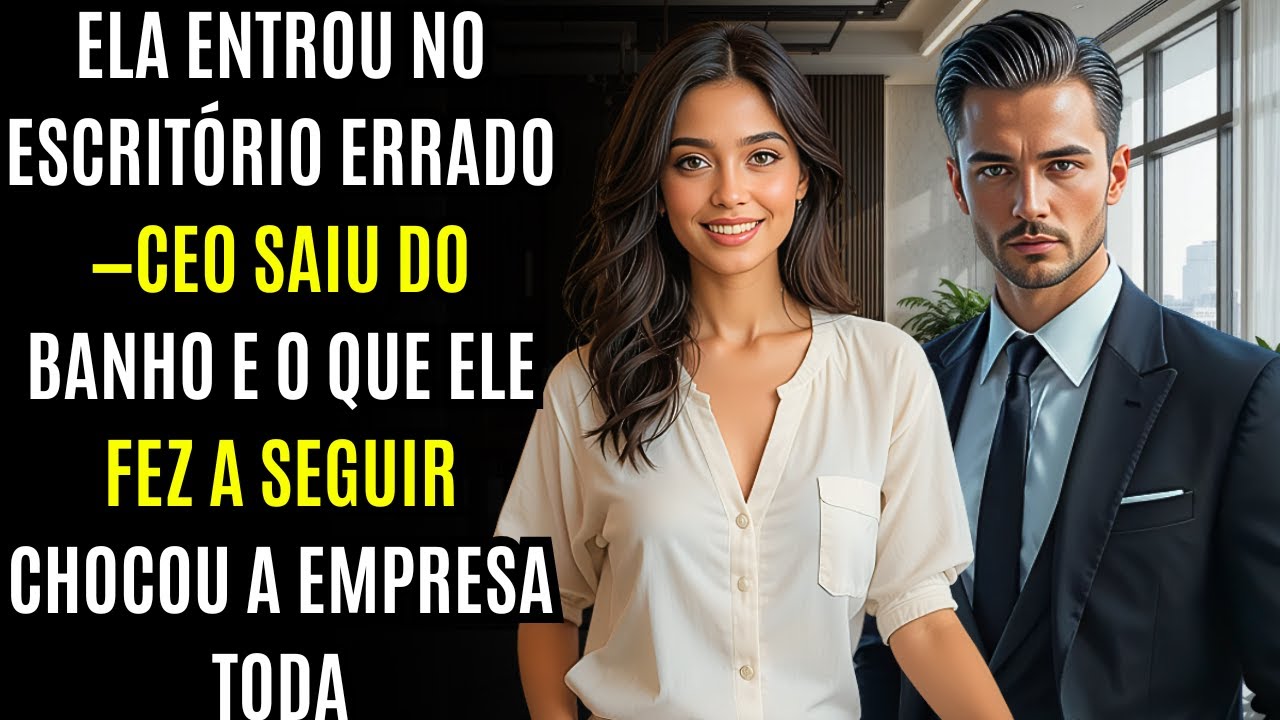 Entrou acidentalmente no chuveiro privado do CEO BILIONÁRIO — o que ele disse a seguir deixou...