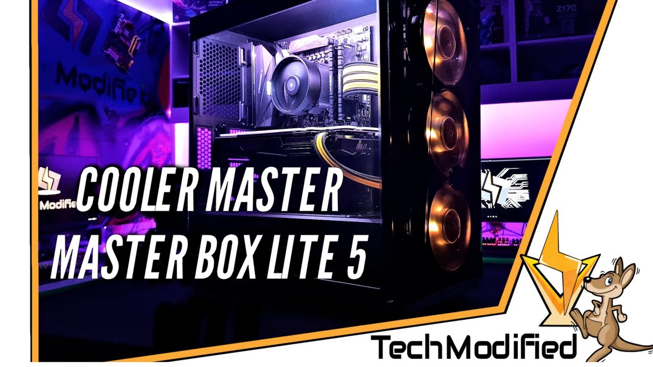 Cooler Master Master Box Lite 5 Review and Custom Build