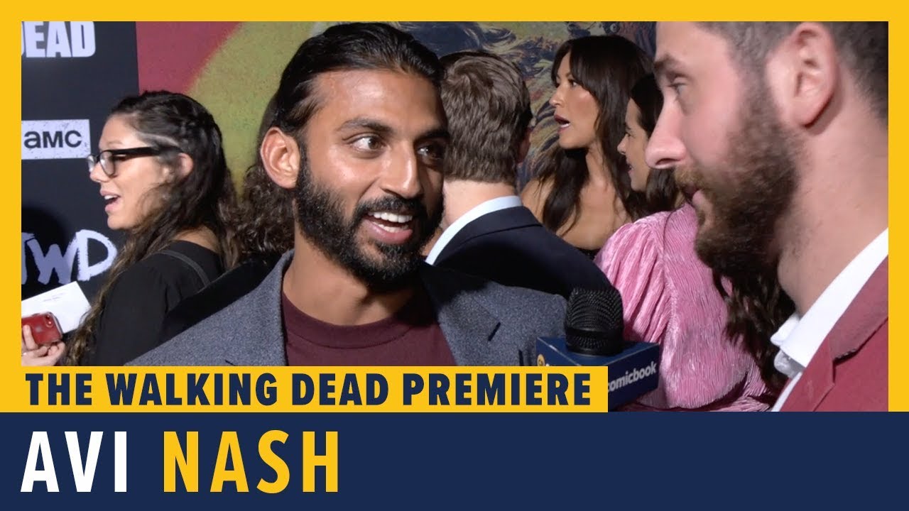 Avi Nash - THE WALKING DEAD Season 10 Red Carpet Premiere Interview