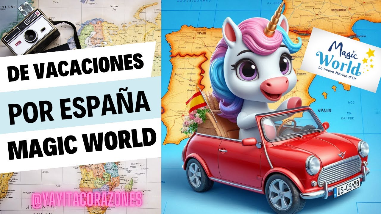 Nos vamos de Vacaciones! por Magic World y muchos mas sitios de España 🚗🏖️