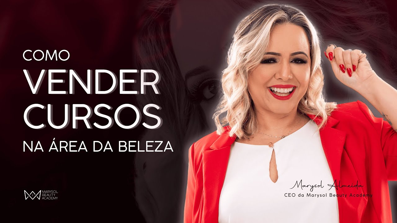 Como vender cursos na área da beleza