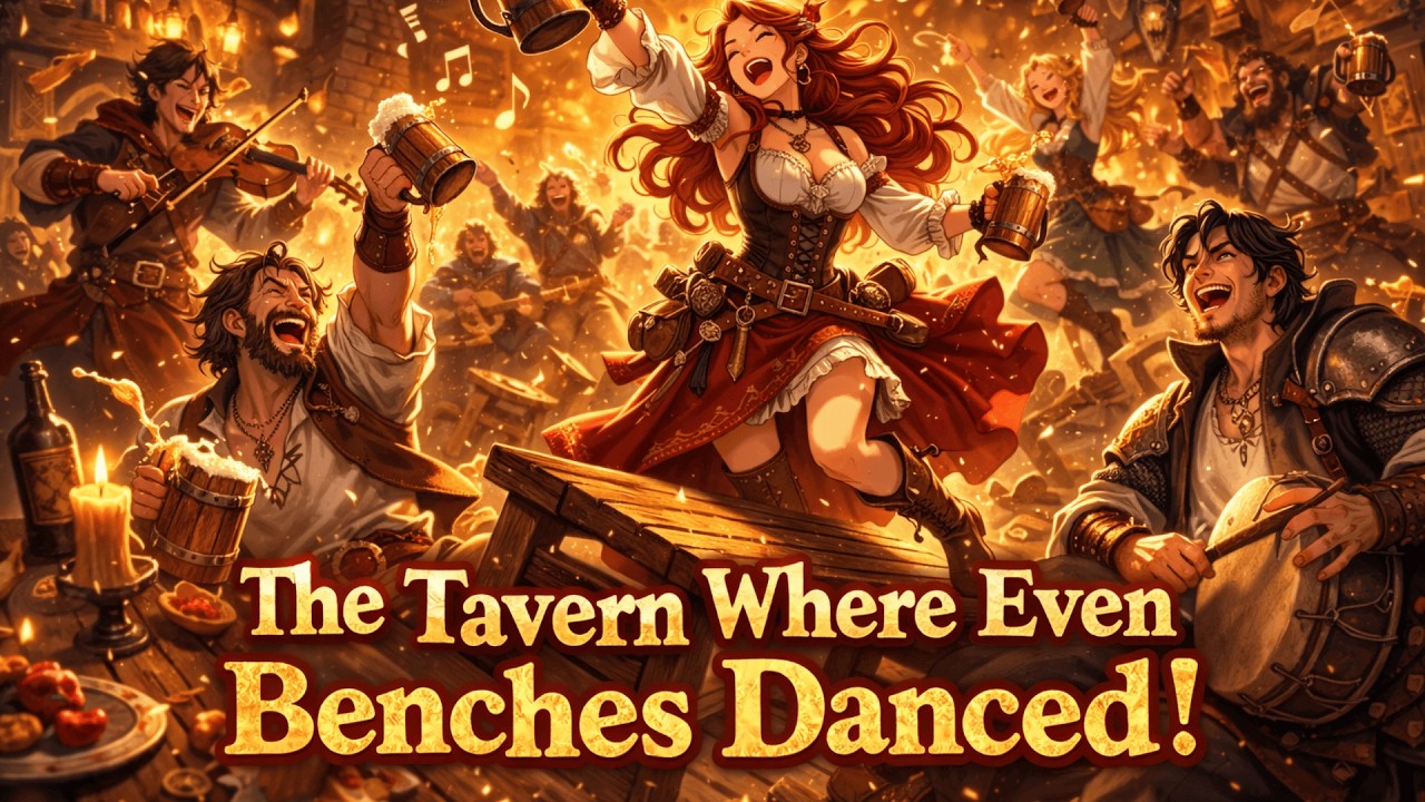 The Tavern Where Even Benches Danced | Drunken Medieval Tavern Song
