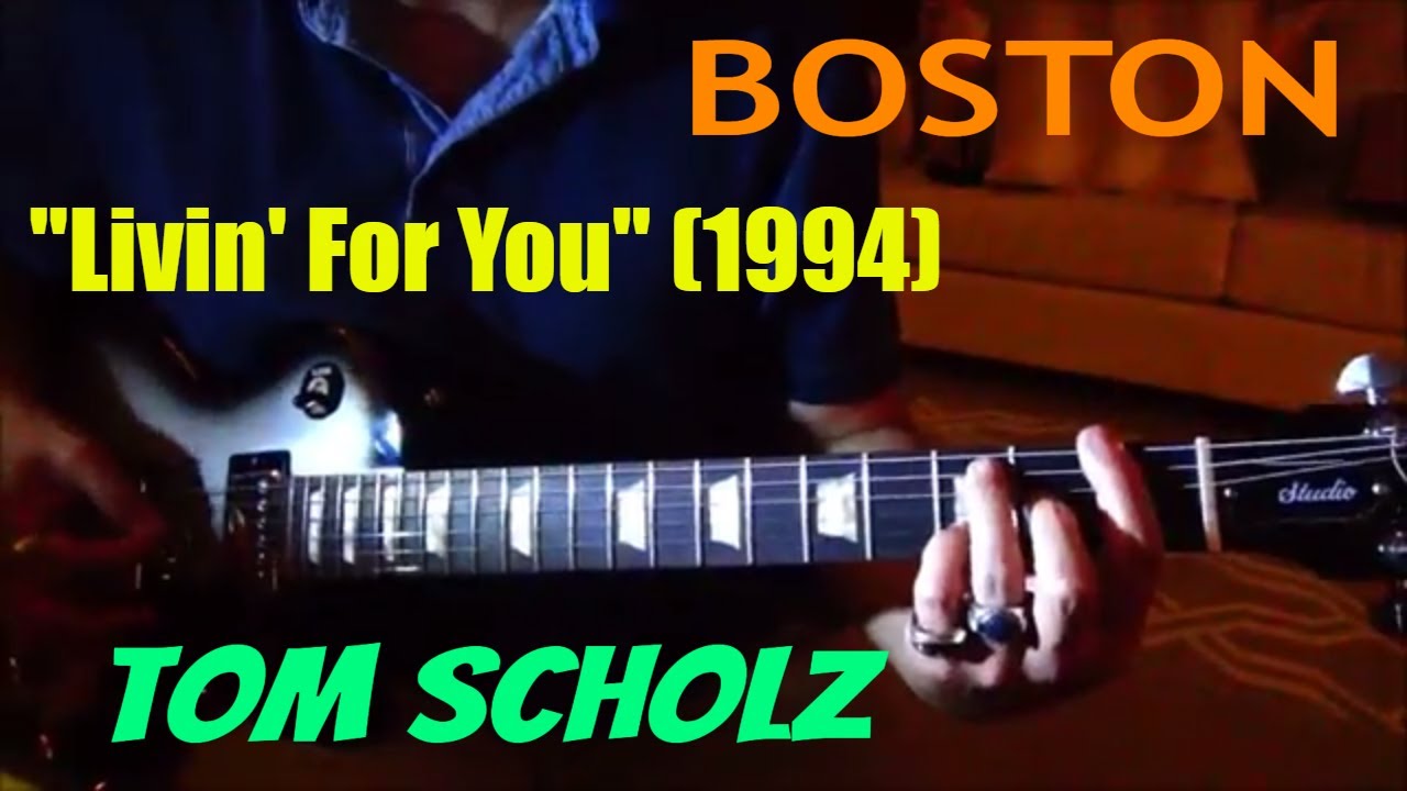 ‼️ Living For You (1994) | BOSTON | Tom Scholz | Guitar Cover