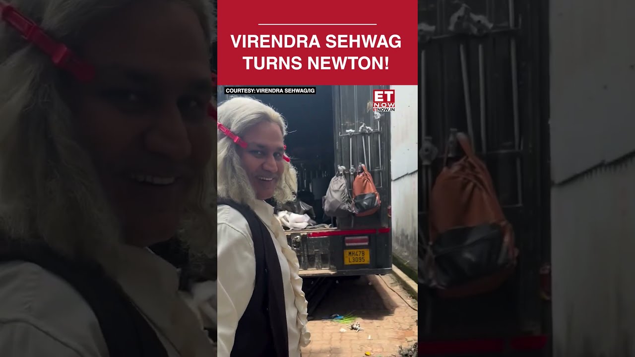 Viral Video! Virendra Sehwag New Look As 'Newton' Takes Internet By Storm | Top News #shorts