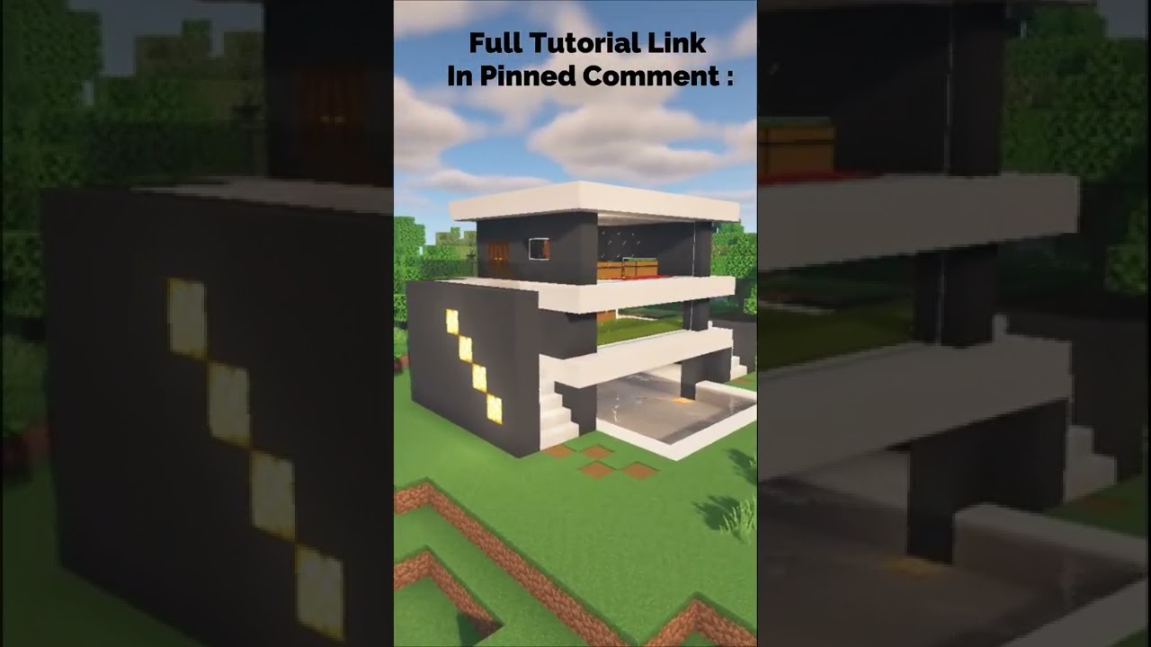 Minecraft Modern House Design || Minecraft House Tutorial || 