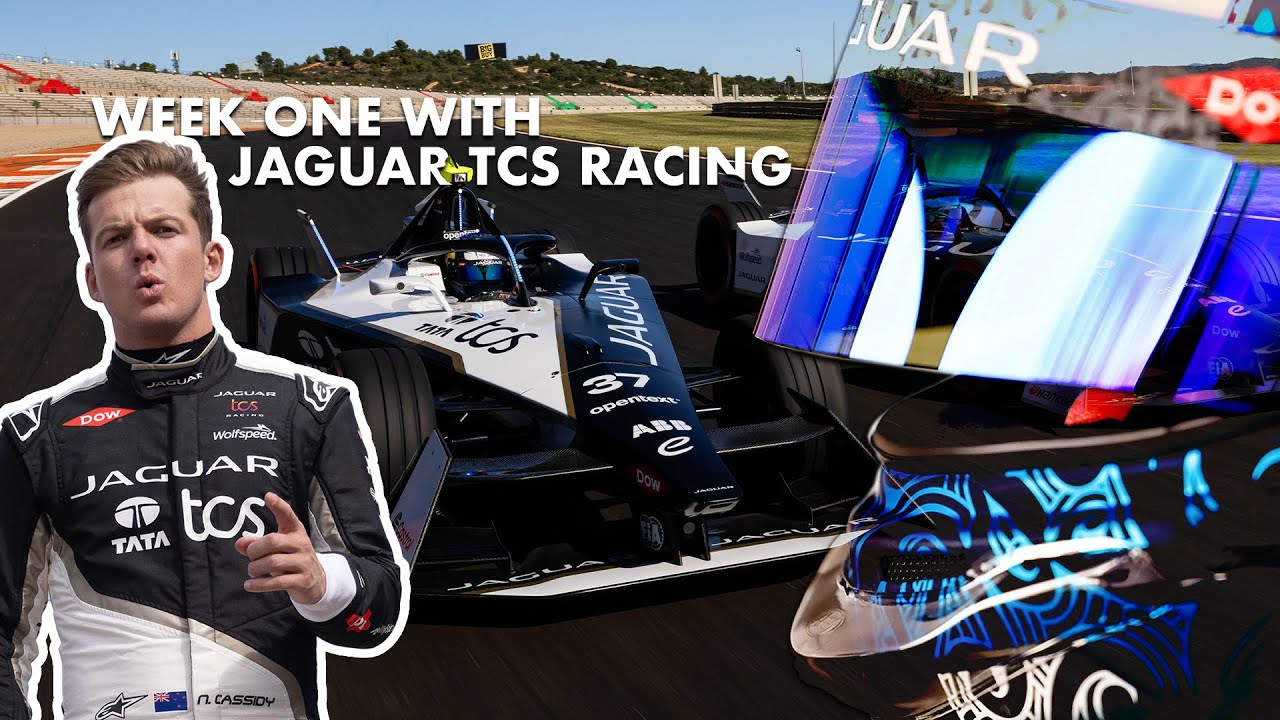 WE'RE BACK! FIRST WEEK on TRACK with JAGUAR TCS RACING | CASS CAM EP. 1