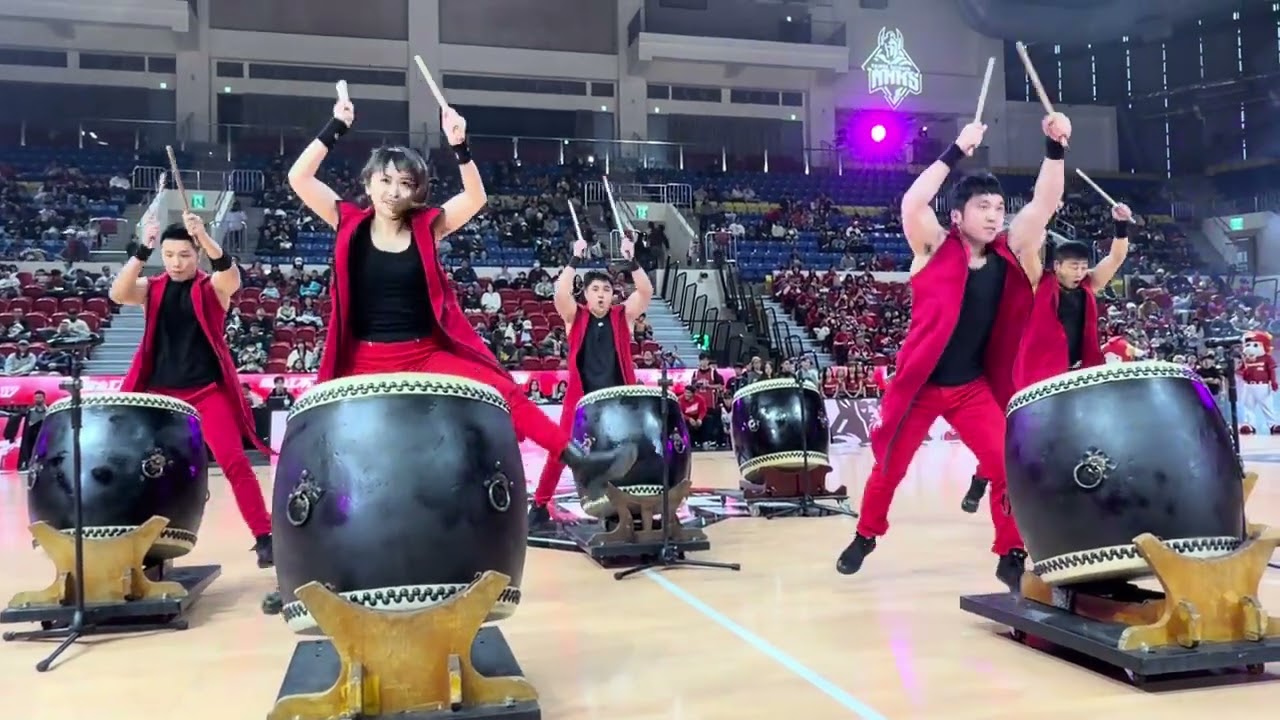 2026/1/10和平籃球館TPBL福爾摩沙夢想家 vs. 臺北台新戰神 開場太鼓