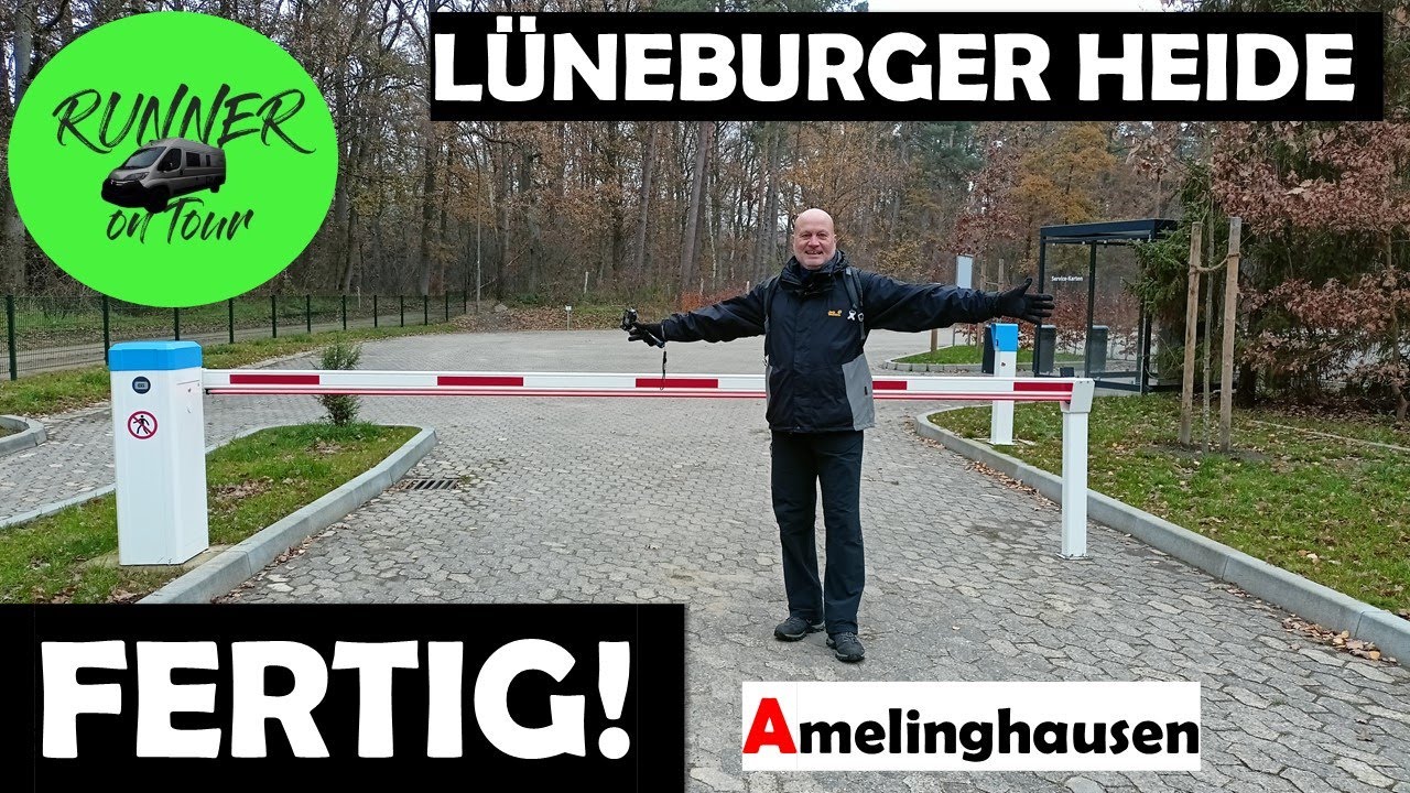 ER IST FERTIG! | WOHNMOBIL-STELLPLATZ IN DER LÜNEBURGER HEIDE | Amelinghausen - Am Waldbad