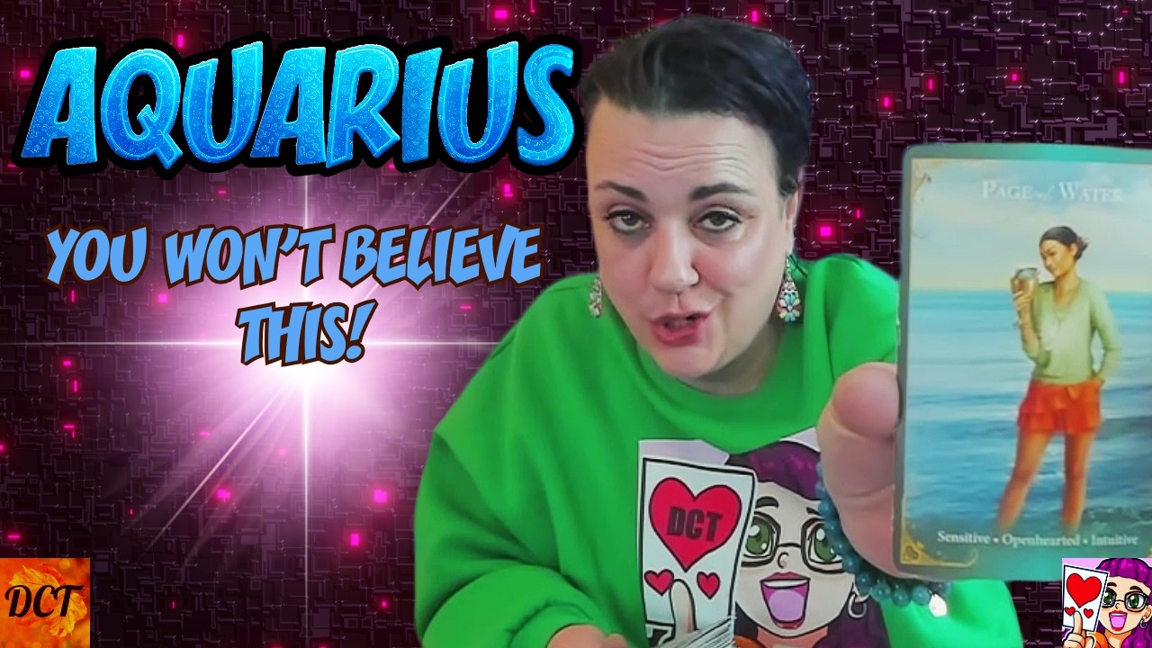 Aquarius Reading ♎ Your Reality Is About To Change Big Time! ✨