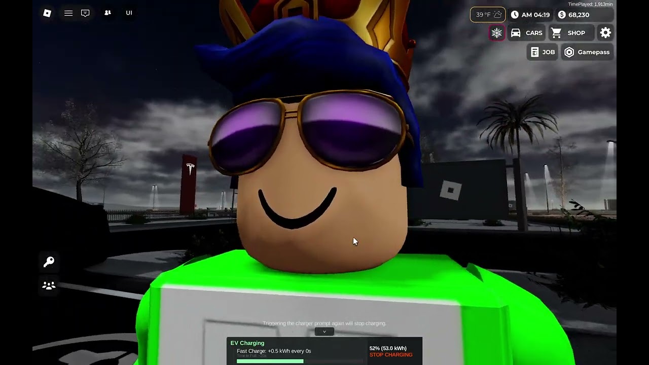 One of the best strategies in Autopilot Simulator(Roblox)