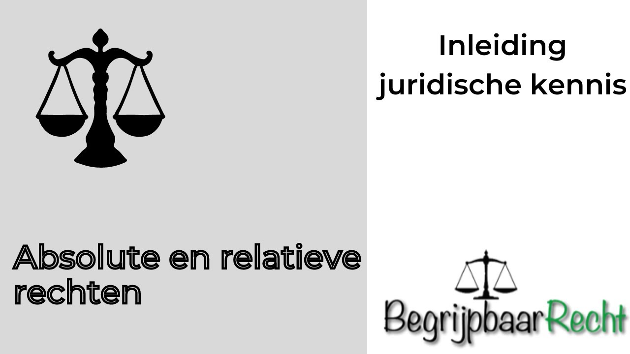 Absolute en relatieve rechten