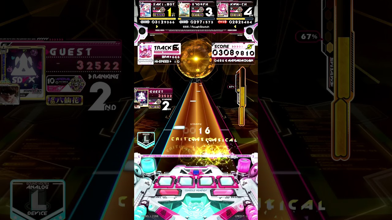 [SDVX] 666 [MXM 20] (譜面確認)