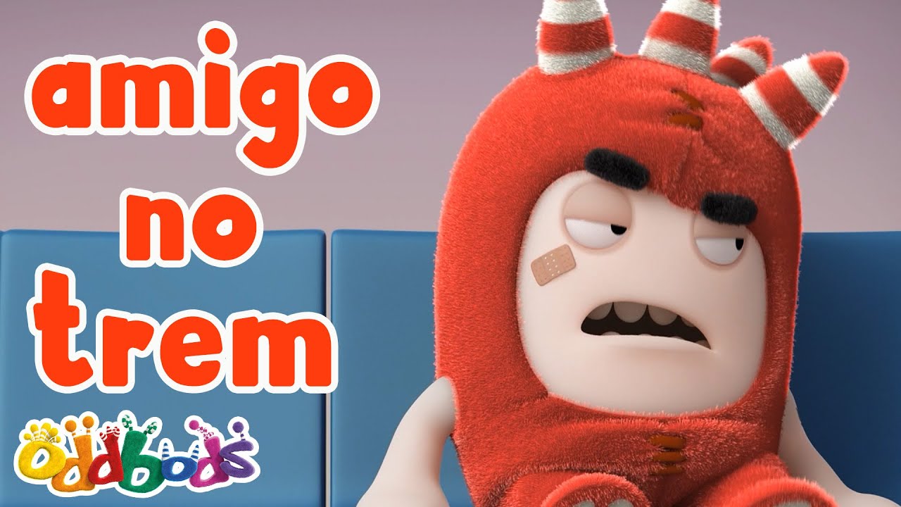 Fuse Odeia Transporte Público 🚍😂 | Oddbods Brasil | Desenhos Animados Engraçados em Português