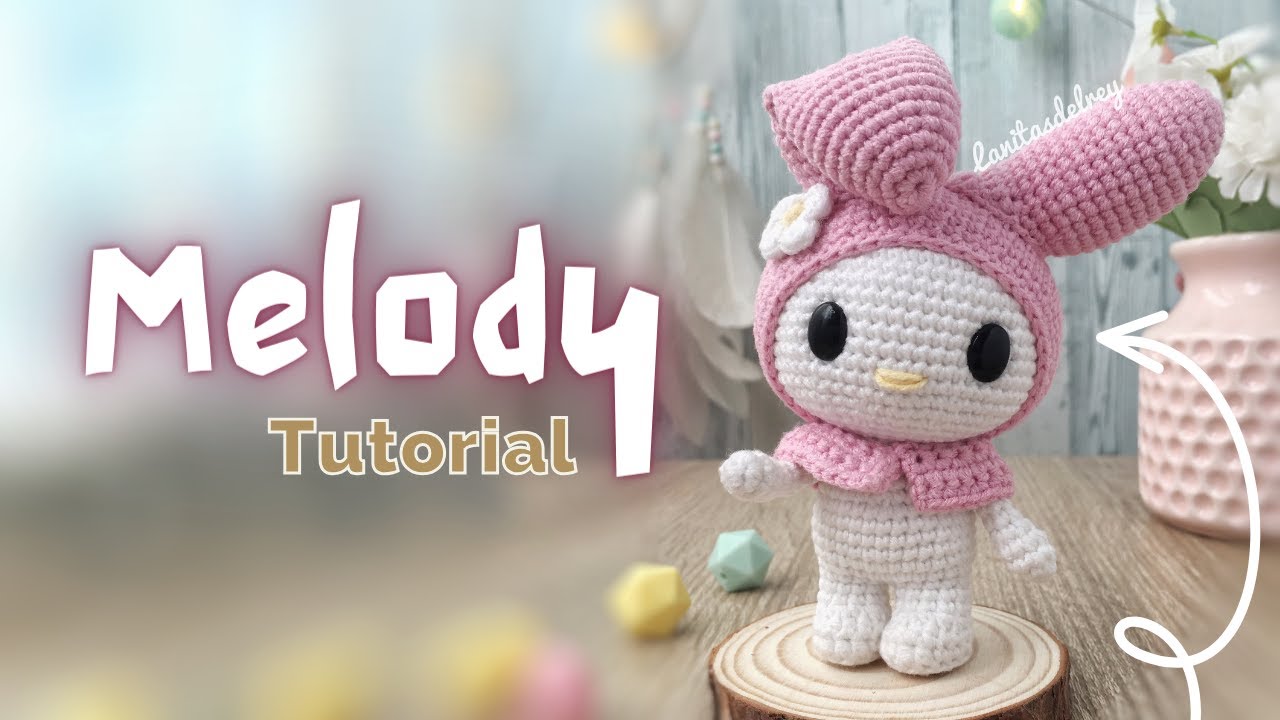 Tutorial Amigurumi - Melody de Sanrio
