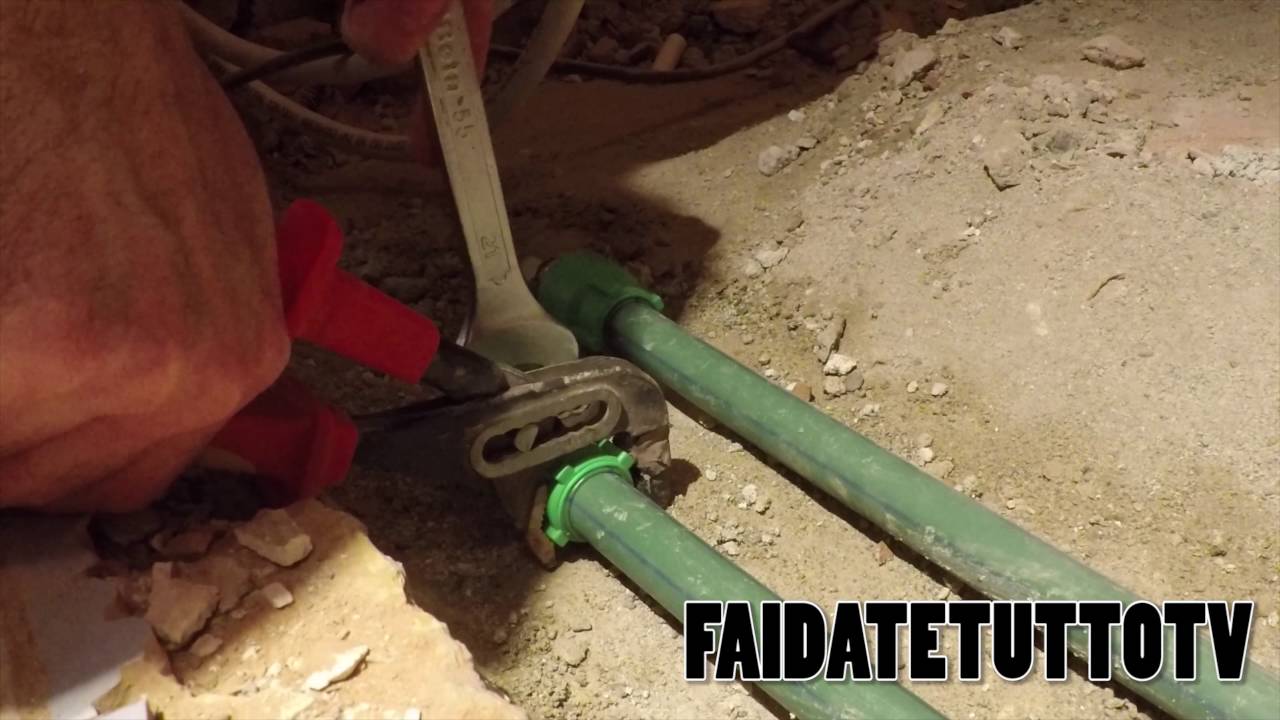 Come Modificare o Aggiustare Impianto Idraulico con Tubi Multistrato Polipropilene
