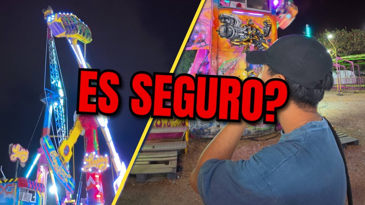 ¡NO VOLVERÉ A SUBIRME! 😨 Así es el MARTILLO en la FERIA DE SALINA CRUZ OAXACA