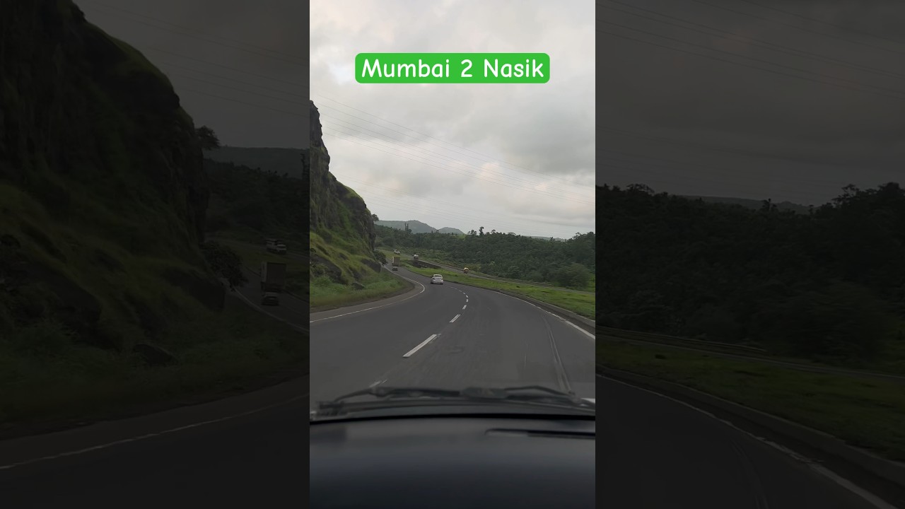 Mumbai to Nasik Road View #shorts #viral #journey #mumbai #nashik