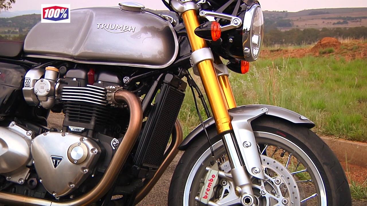 Дорожный тест Triumph Thruxton R от 2WheelsTV