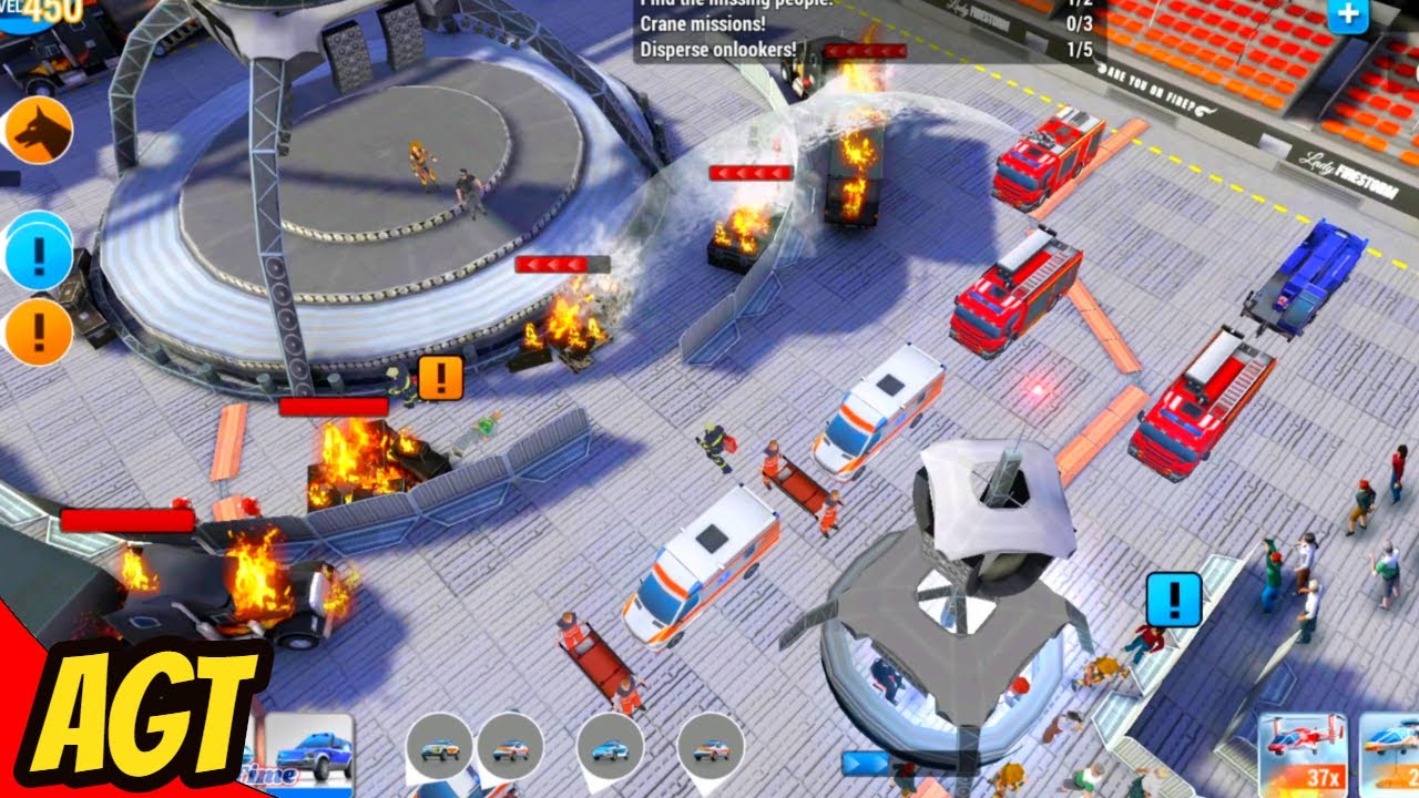 Emergency HQ - Android Gameplay 95 - New Update - Forest Fire and Pyrotechnics Accident