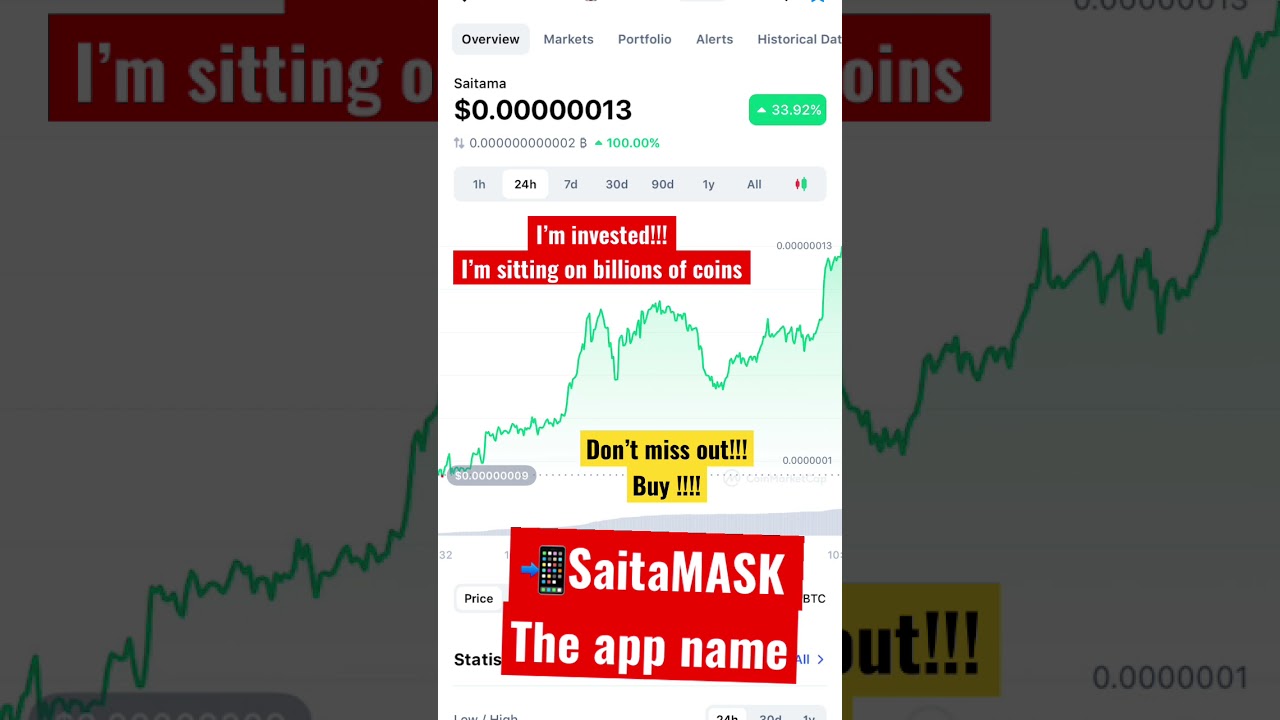 How To Buy Saitama w/ SAITAMASK APP