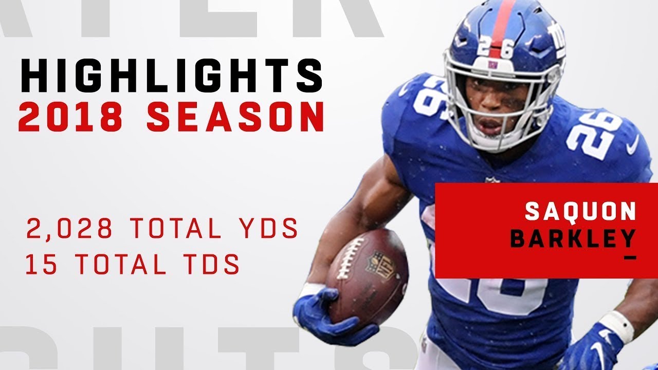 Saquon Barkley's FULL Rookie Highlights