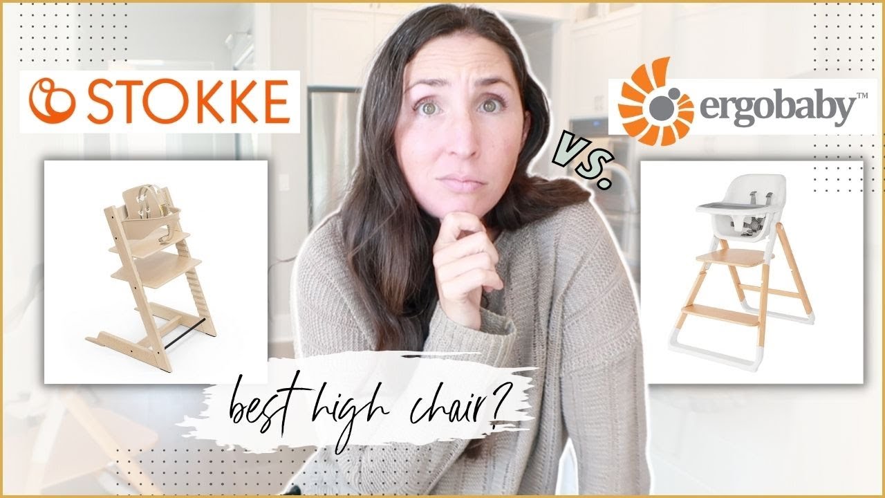 Ergobaby Evolve High Chair vs Stokke Tripp Trapp? BEST HIGH CHAIR WINNER?!