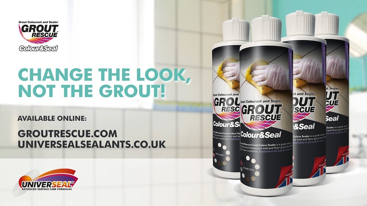Grout Recolouring & Sealing - Grout Rescue by Universeal Sealants