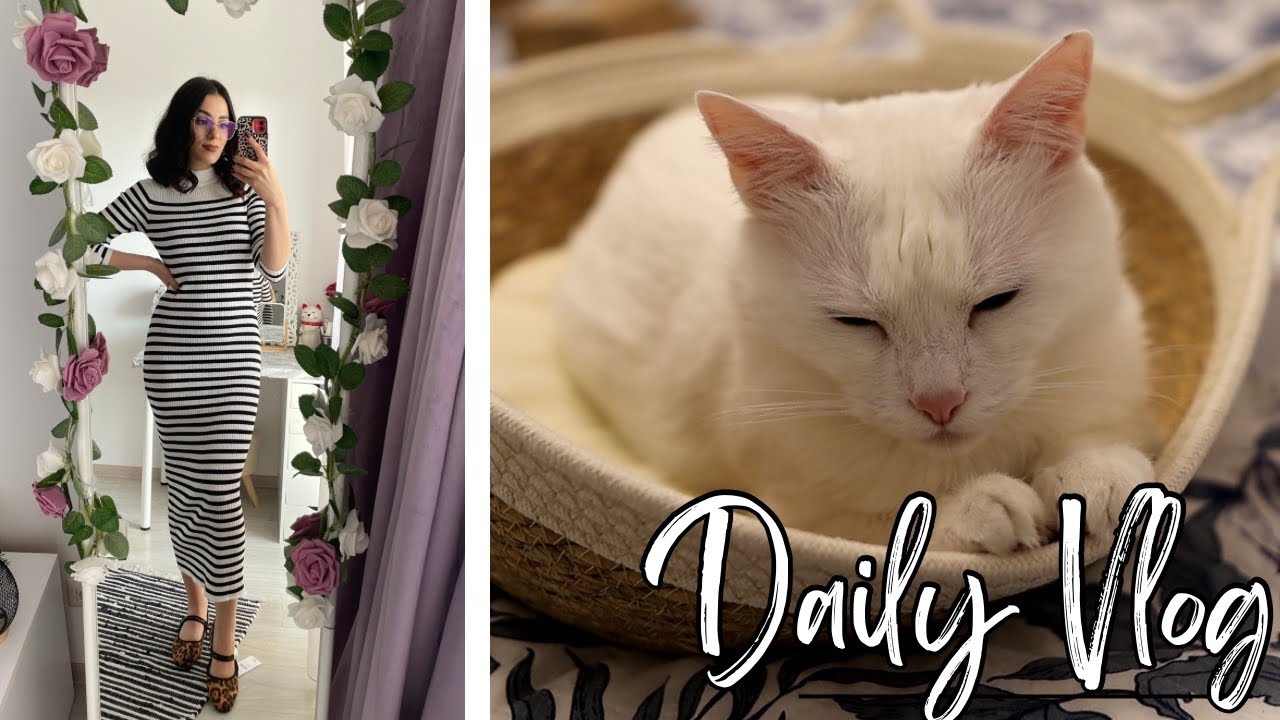 DailyVLOG ❤️ Unboxing Sinsay cu lucruri pentru casă, pisici și ceva de imbracat