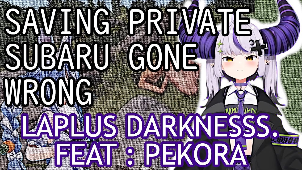 【 #holoRUST 】Operation : Rescue Oozora Subaru [Laplus Darknesss/Usada Pekora/Oozora Subaru]