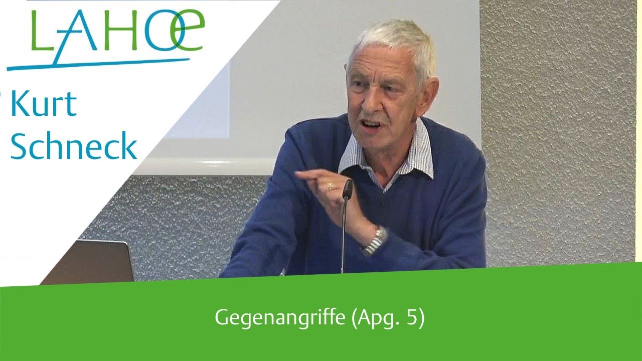 27.05.2022 Kurt Schneck: Gegenangriffe (Apg. 5)