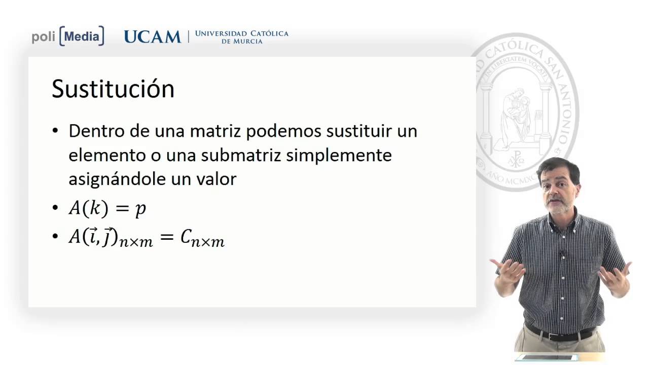 MatLab - M1.3: Submatrices - Jes&uacute;s Soto