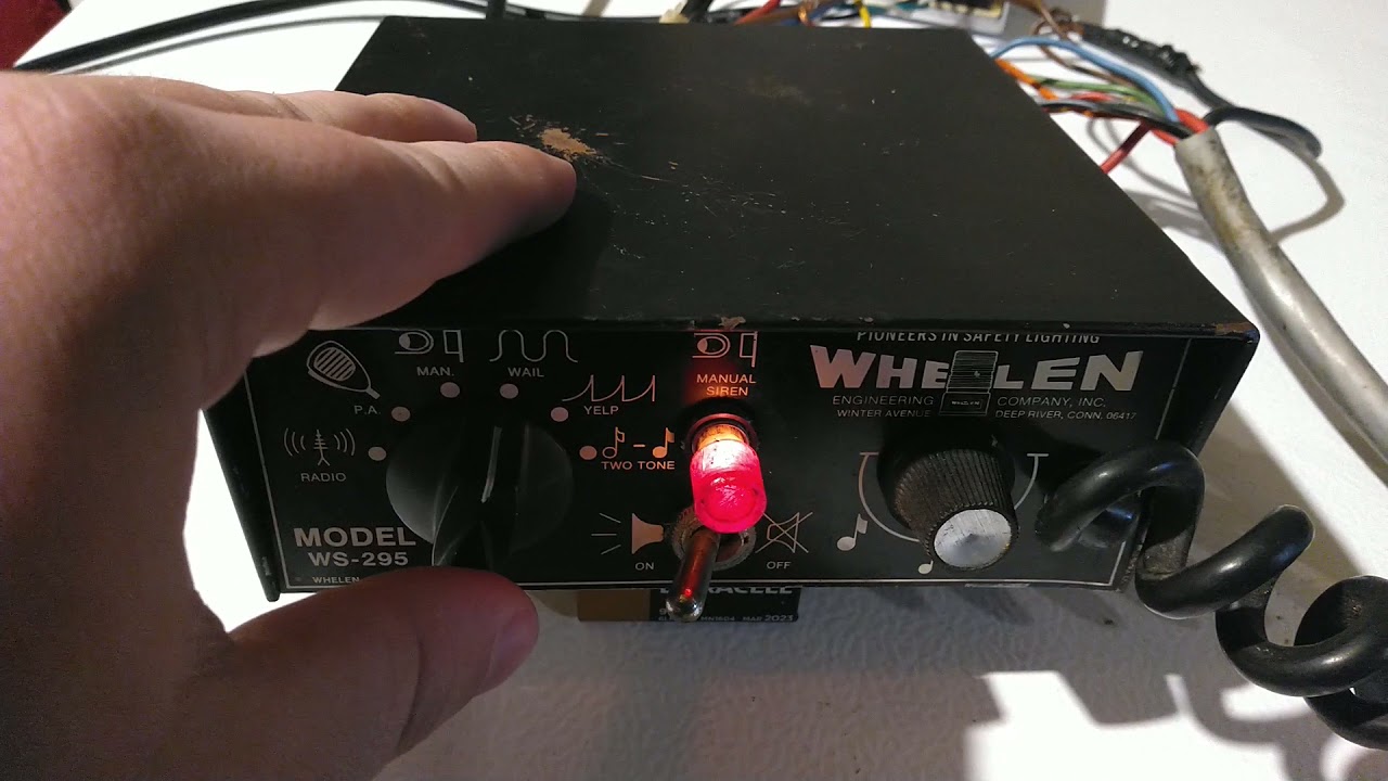 Whelen WS-295 Siren