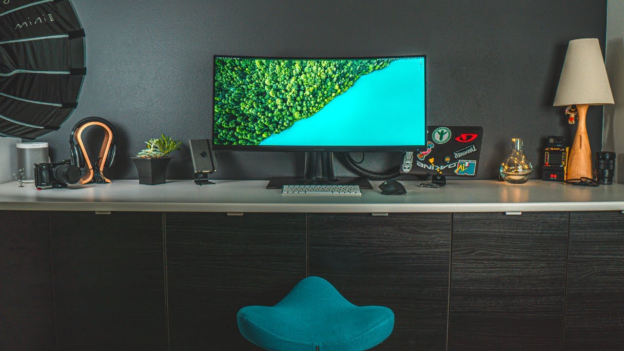 Video Editing Desk Tour 2020 | Viewsonic