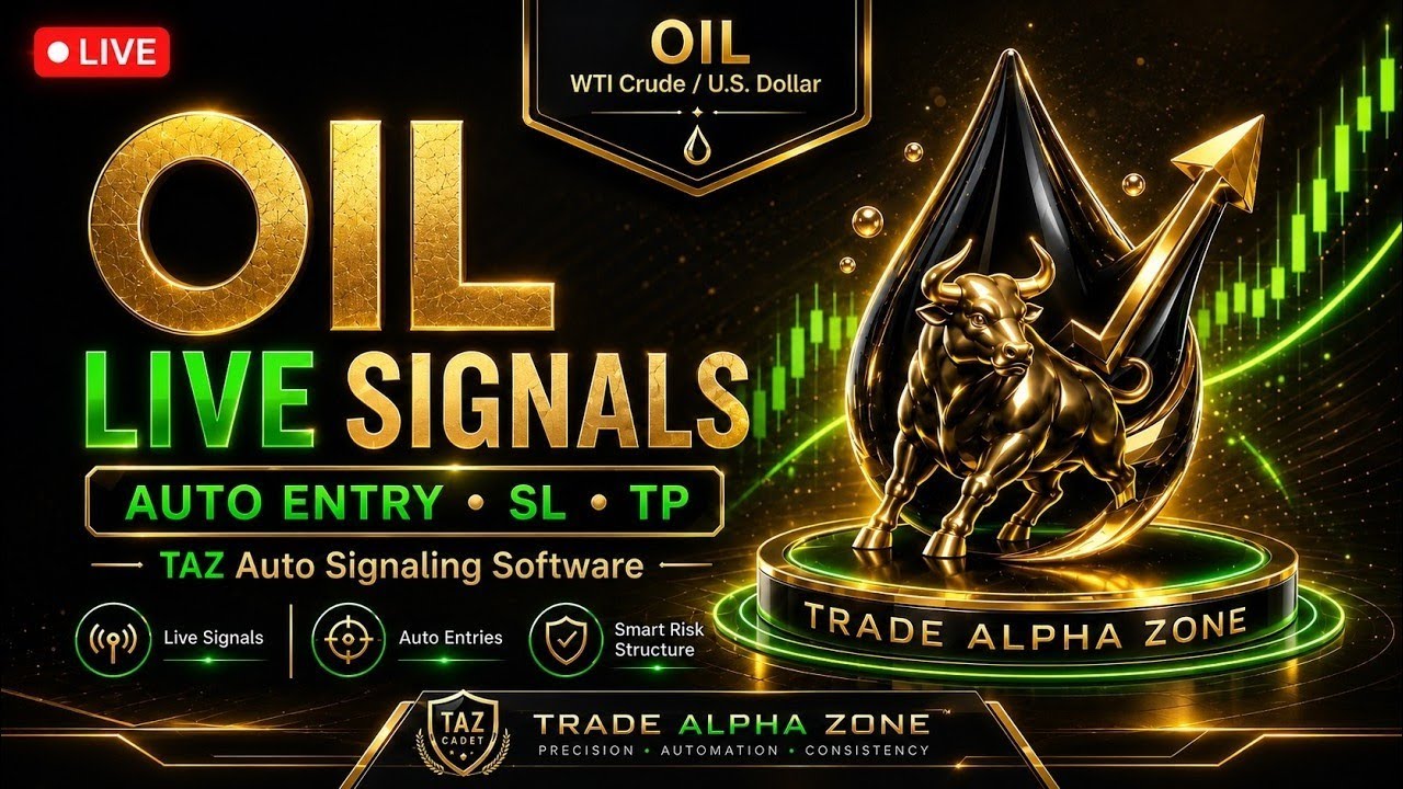 🛢️WTI Oil Trading Signals Live | Entry Zones, Targets & Market Analysis | TAZ Cadet🛢️
