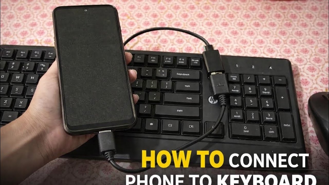 Unboxing review  How to connect keyboard to Phone 😱🔥