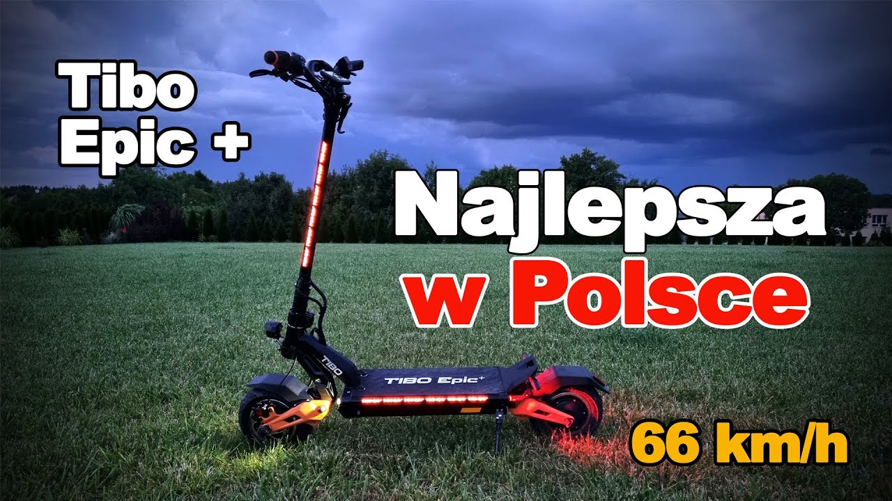 Najlepsza hulajnoga elektryczna w PL? - Tibo Epic+  wersja 25Ah - pełna recenzja