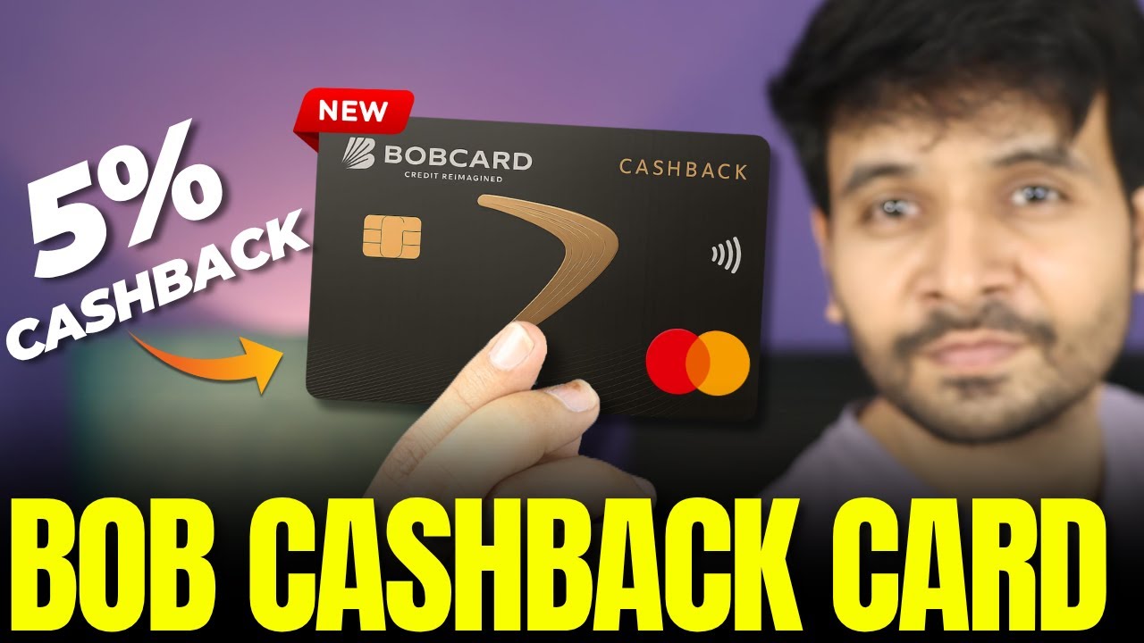 New BOB Cashback Credit Card Launched | 5% on Online Spends