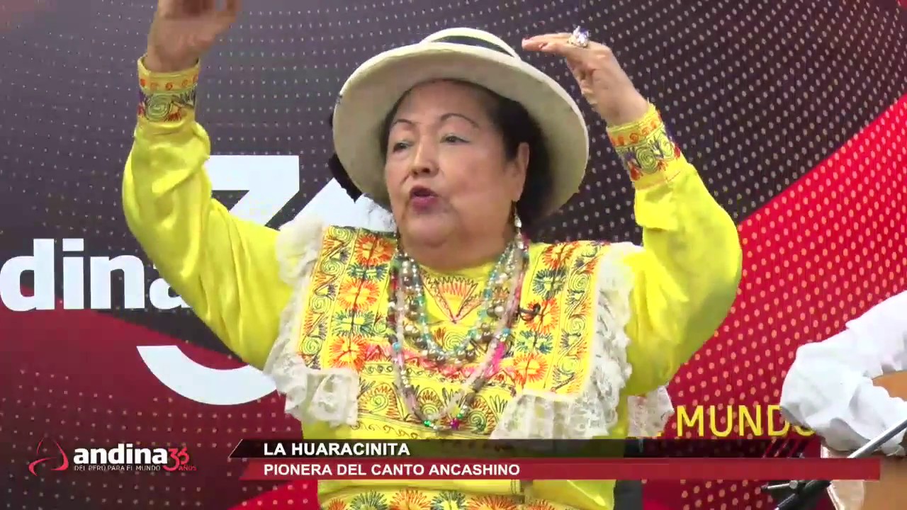 La Huaracinita pionera del canto Ancashino