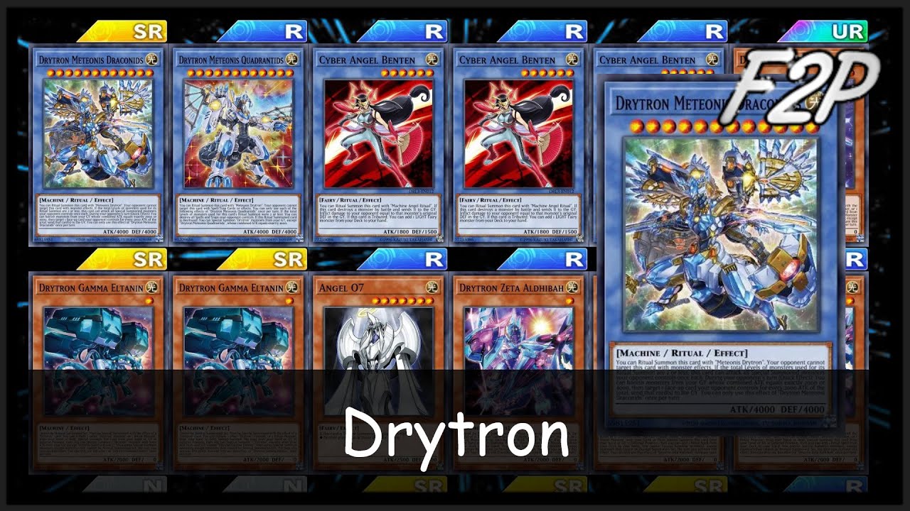 DRYTRON - F2P/P2W Deck Analysis & Testing [Yu-Gi-Oh! Duel Links]