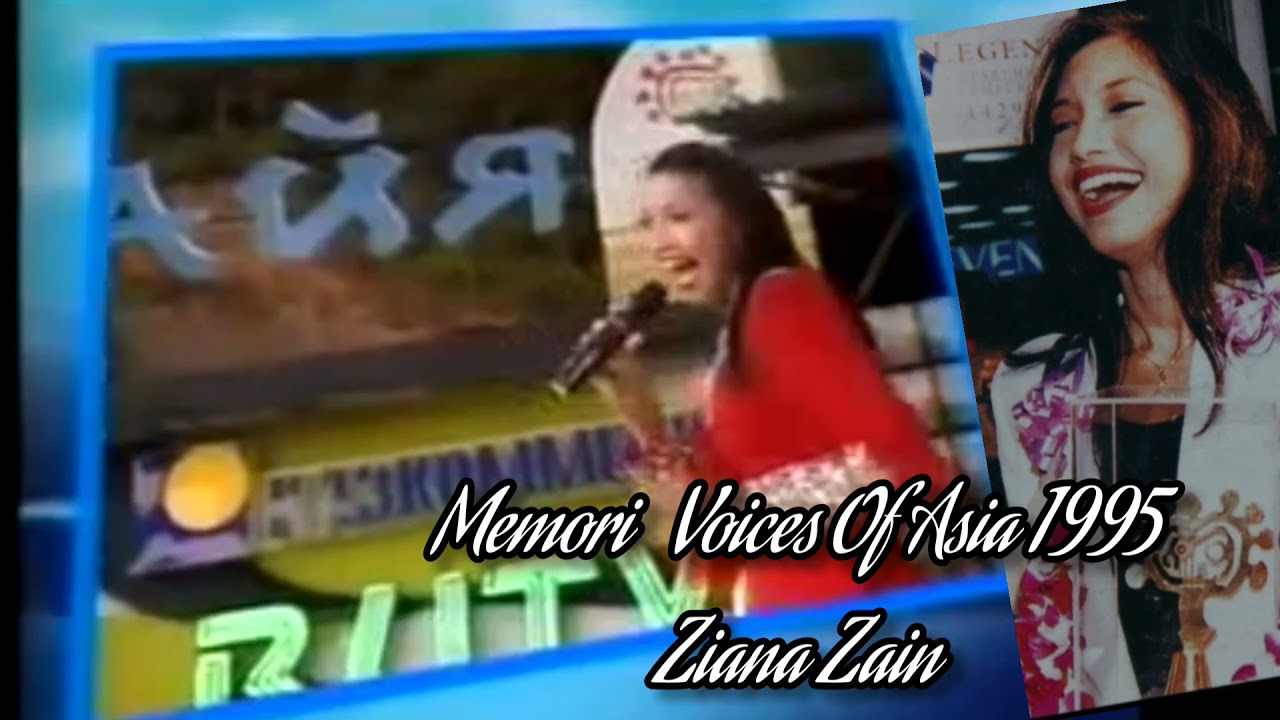 MEMORI ZIANA ZAIN VOICE OF ASIA 95 - Almaty, Kazakhstan, Russia (Malaysian Books Of Record)