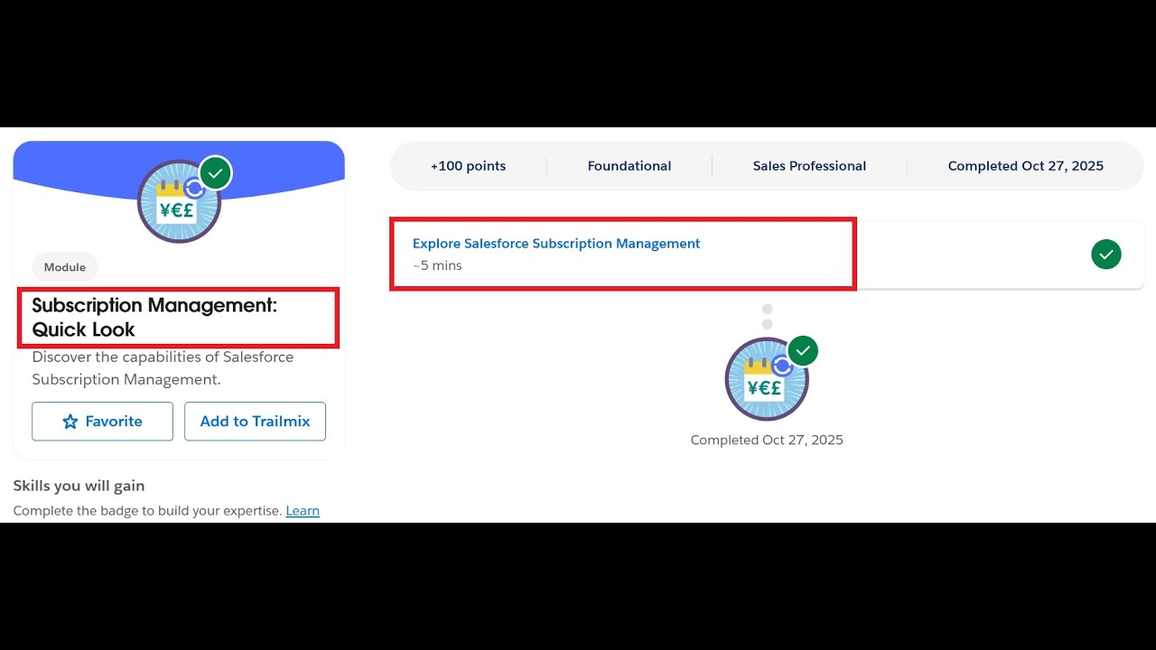 Subscription Management: Quick Look | Salesforce Trailhead