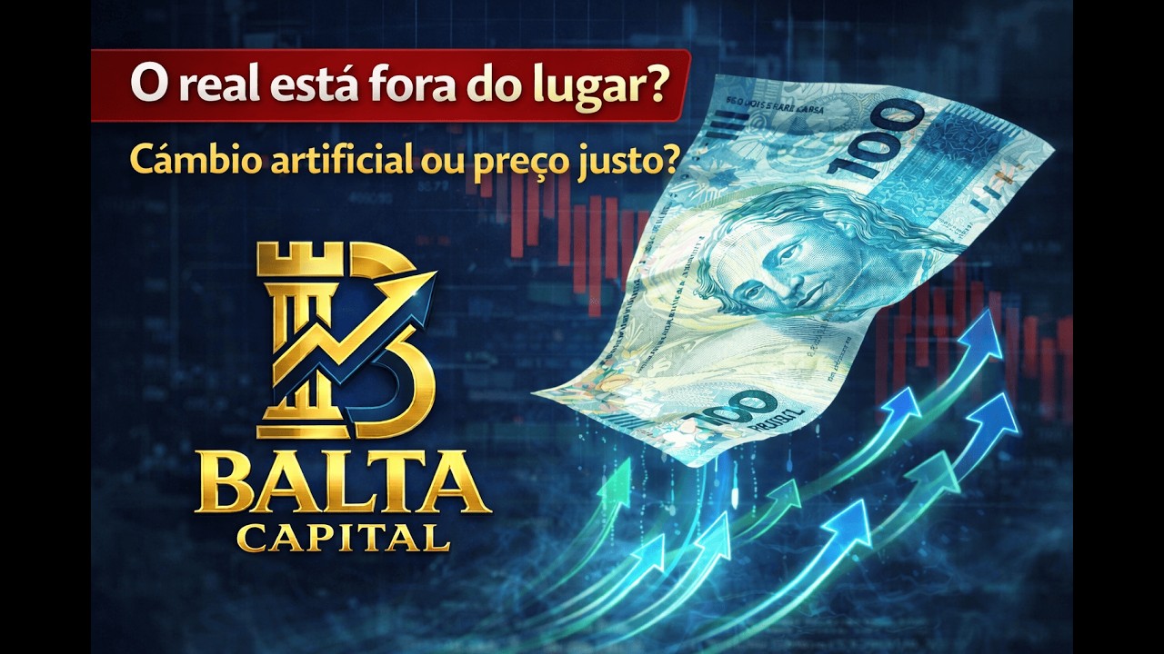 O real está fora do lugar? Câmbio artificial ou preço justo?