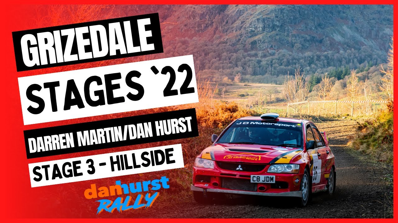 Grizedale Stages Rally 2022 | SS3 | Mitsubishi Evo 9 | Darren Martin/Dan Hurst