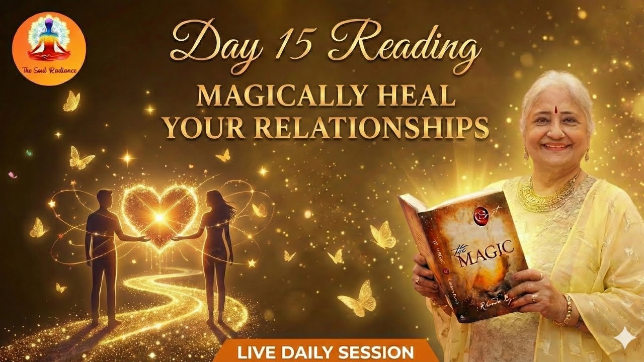 The Magic by Rhonda Byrne | Day 15: Heal Relationships | Daily Book Reading Live with Romi Maakan