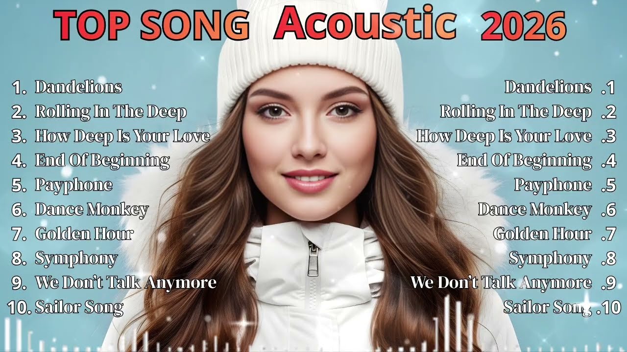 Top Acoustic Love Songs 2026 🎶 Viral TikTok Playlist | Good Mood Vibes