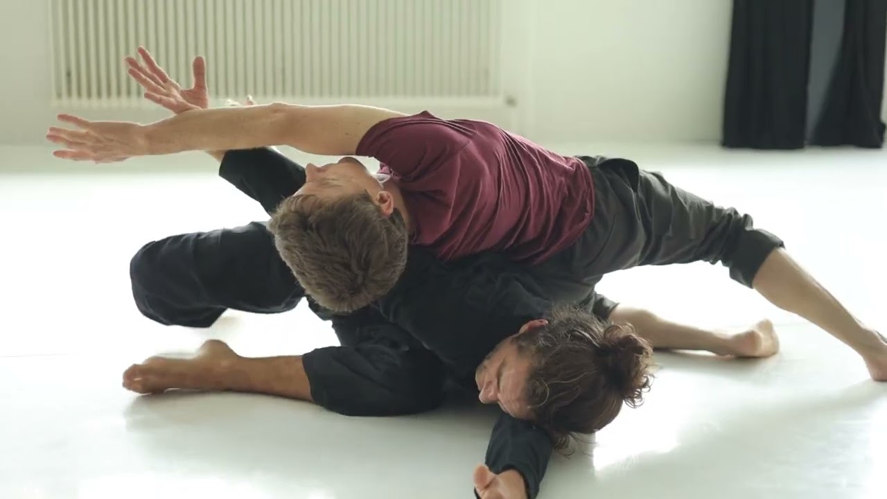 Contact Improvisation - Joerg Hassmann & Paweł Kubiak - postcard from Freiburg