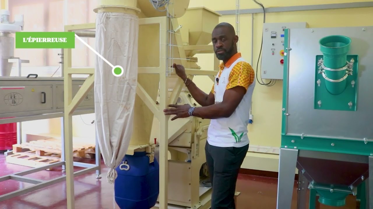Présentation de l'unité de production de cacao Agrinnov