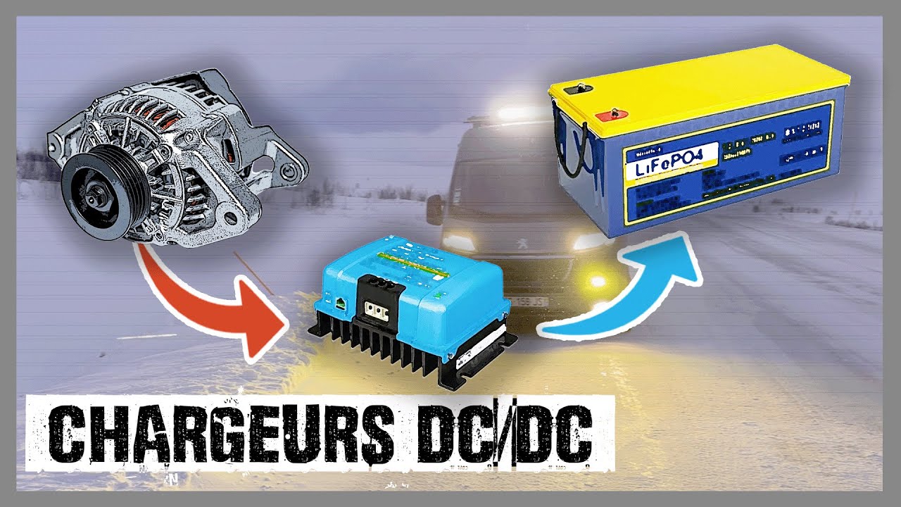 Tout comprendre sur les chargeurs DC DC en van !